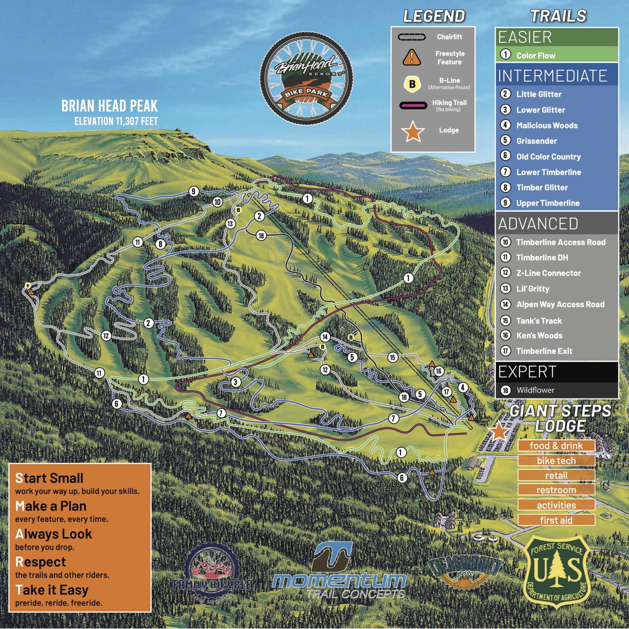 Trail Map - Brian Head Resort