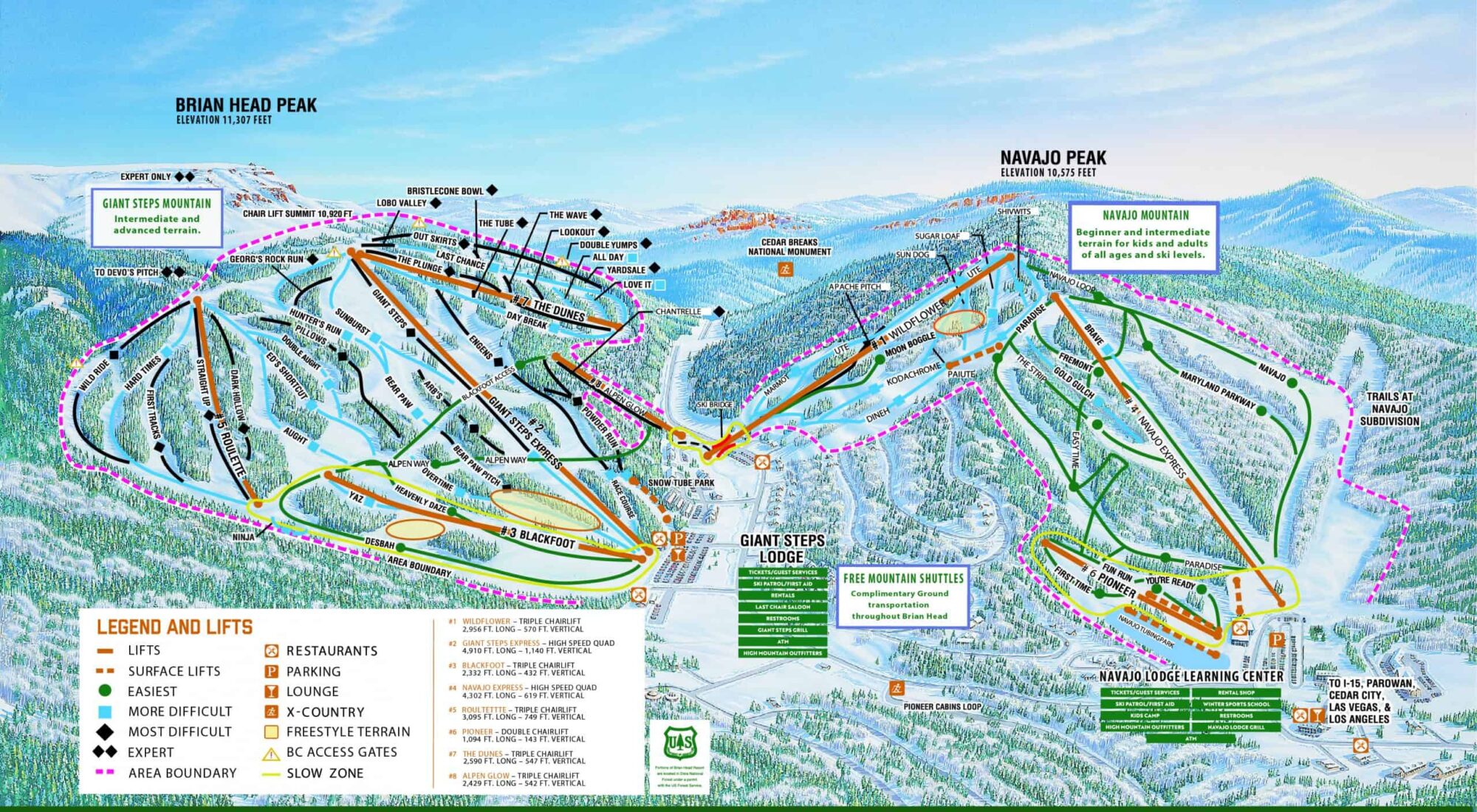 Trail Map - Brian Head Resort